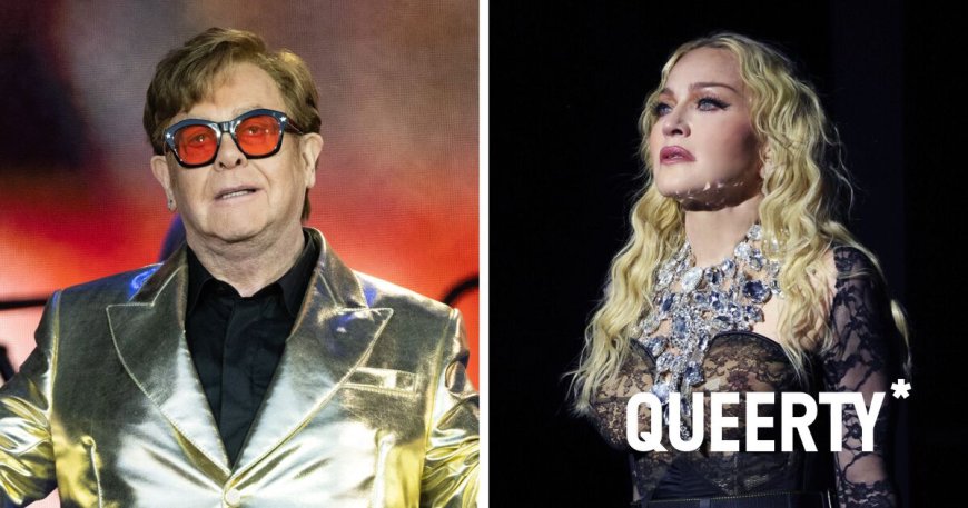 After their decades-long feud, Elton John issues Madonna a rare compliment (and the divas remain at peace)