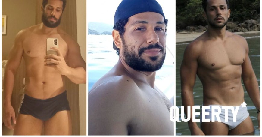 Brazilian telenovela hunk Amaury Lorenzo comes out, already has gay fans in his DMs