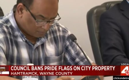 Michigan City Sued By Ex-Officials Over Pride Flag Ban