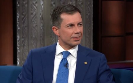 Pete Buttigieg Reacts In Buttigieg Fashion Over Mike Johnson’s Claim That Gay Marriage Brings “Dark Chaos”
