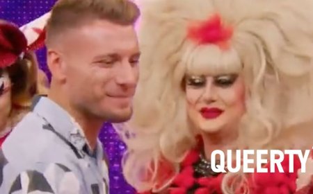 Italian soccer star Ciro Immobile makes his “Drag Race” debut