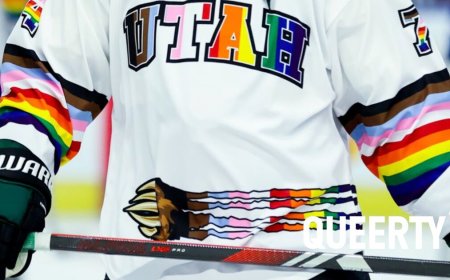 Utah Grizzlies unveil awesome new Pride jerseys… on Pup Night! Woof!