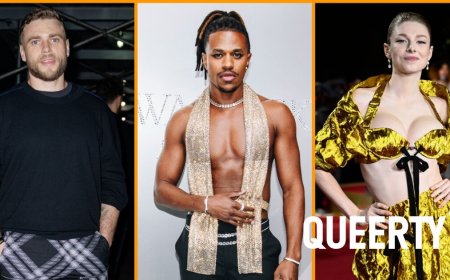 Gus Kenworthy’s fancy pants, Jeremy Pope goes bare & more: All the fiercest & queerest fits of the week