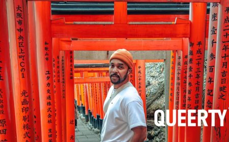 Out Olympian Chris Kinney’s latest trip to Japan is giving us major FOMO