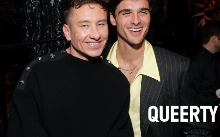 Jacob Elordi & Barry Keoghan’s homoerotic ‘Saltburn’ bromance is giving the gays everything we want