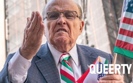 Rudy Guiliani posts bizarre video in which he appears to be on fire