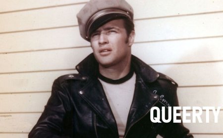 Marlon Brando stops by for a barbecue