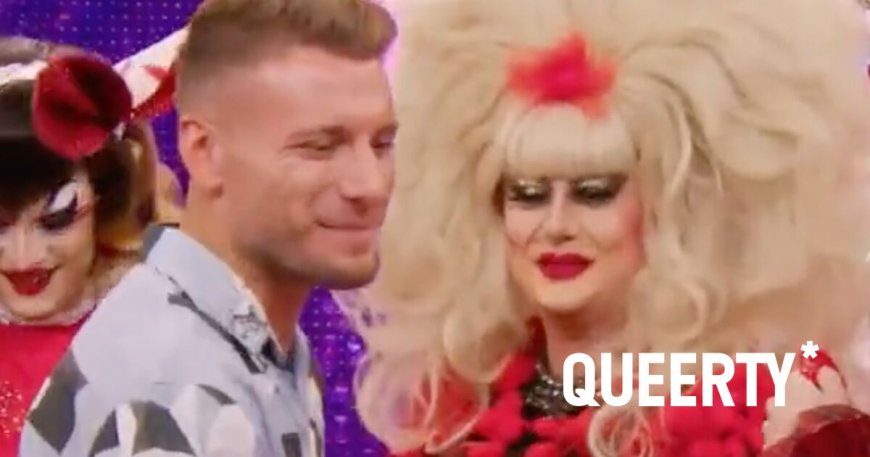 Italian soccer star Ciro Immobile makes his “Drag Race” debut