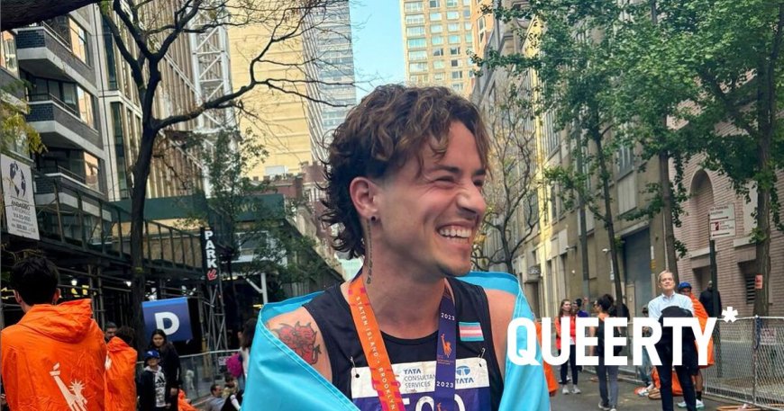 Meet Cal Calamia, the nonbinary runner who just won the New York City Marathon