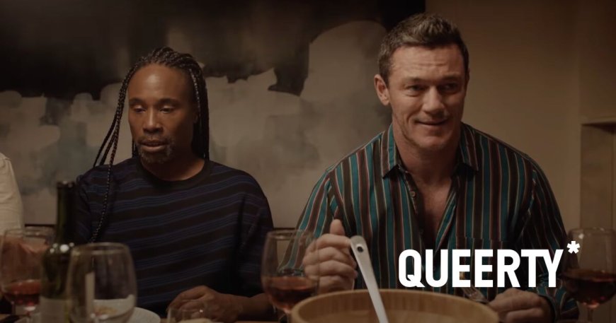 WATCH: Luke Evans & Billy Porter battle for custody in this emotional daddy divorce drama