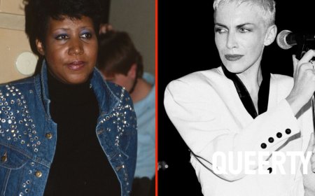 That time Aretha Franklin suspected Annie Lennox was “totally gay” because of her short hair & vegan lifestyle