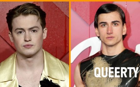 ‘Heartstopper’ twinks Kit Connor & Sebastian Croft had a red carpet battle at the Fashion Awards