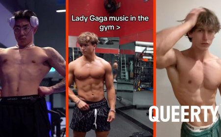 Straight gym bros are discovering Lady Gaga for the first time & suddenly it’s 2008 all over again