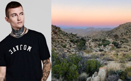 Join the Fight to Protect the Mojave with Hiro Clark's Mojave Forever Tees