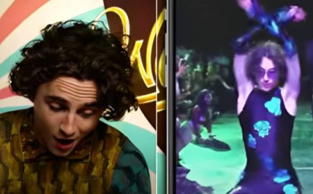 Wonka star Timothée Chalamet reacts to Vogue dancer who looks exactly like him