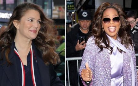 Drew Barrymore Faces Backlash for Caressing Oprah Winfrey in ‘Cringey’ Interview