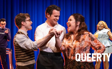 15 moments from the year in theater: Jonathan Groff’s throuple, Lea Michele’s final bow, Luke Evans’ royal romp & more