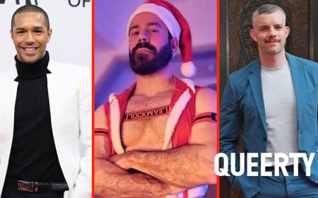Hunky amateur Santas, Michael Gunning’s red carpet moment & Russell Tovey’s backdoor confession