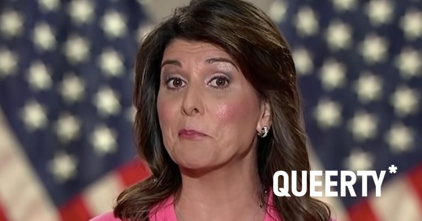 Nikki Haley totally embarrassed herself trying to be the most homophobic person on stage at last night’s debate