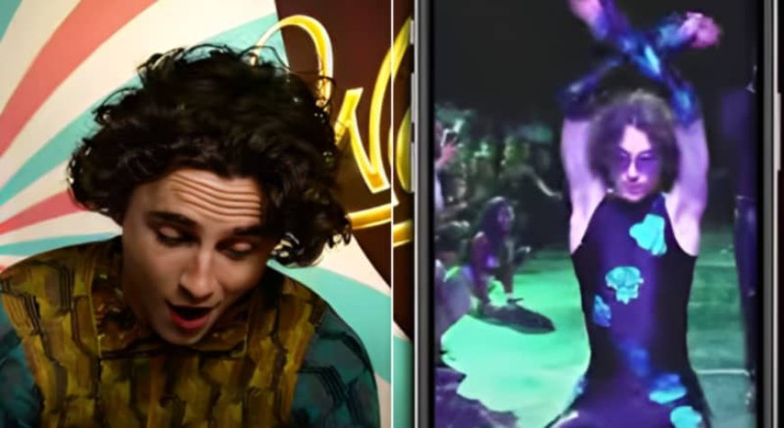 Wonka star Timothée Chalamet reacts to Vogue dancer who looks exactly like him