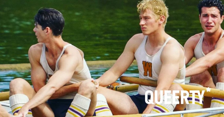 Sadly, ‘The Boys In The Boat’ isn’t as gay as it sounds—but we’re still excited to see this crew stroke