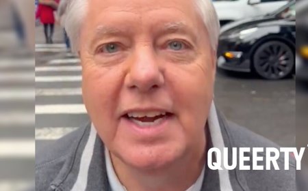 Lindsey Graham hot-footed it to New York for the most Lindsey Graham of reasons
