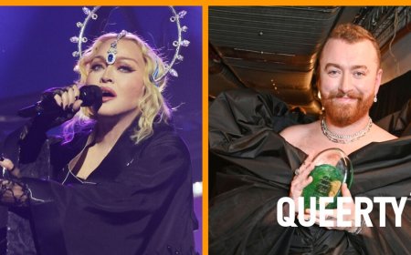 Madonna and Sam Smith embattled in a voluminous black gown war & it’s getting “vulgar”