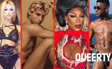 Guys are sharing their full drag versus out-of-drag pics in the latest viral trend & WOOF!