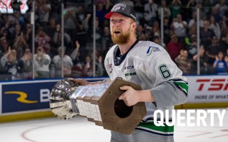 Luke Prokop continues to prove gays do everything better… including scoring game-winning goals