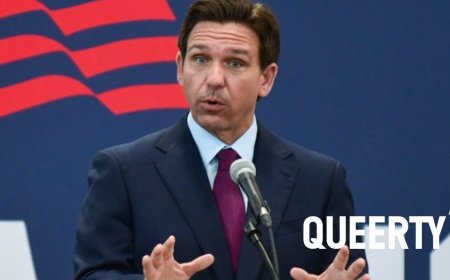 Ron “Don’t Say Gay” DeSantis spins an awkward word salad when confronted about his “soft” criticism of Trump