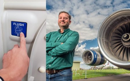 Scientists think outside the bowl and ask if poop can power planes