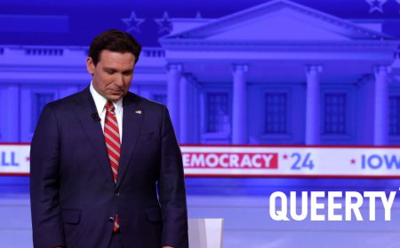We’re probably about a week or so away from Ron “Don’t Say Gay” DeSantis dropping out of the race