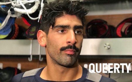 NHL player Jujhar Khaira is Gay Twitter™’s newest hockey daddy & we may need to apply ice