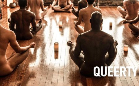 Step inside MMX, the nude yoga studio where touch is encouraged