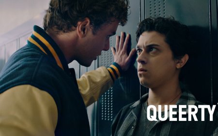 WATCH: A gay teen has to save the jocks from a slasher in this wicked horror-comedy