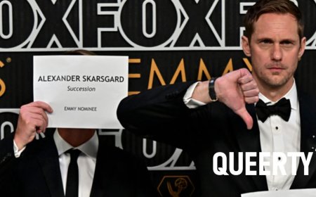 Alexander Skarsgård brought a male date to the Emmys & it was a bromance for the ages