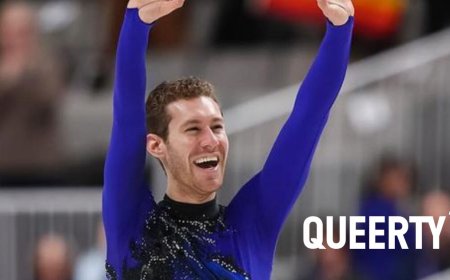 Figure skater Jason Brown celebrates his Olympic anniversary with a silver medal win