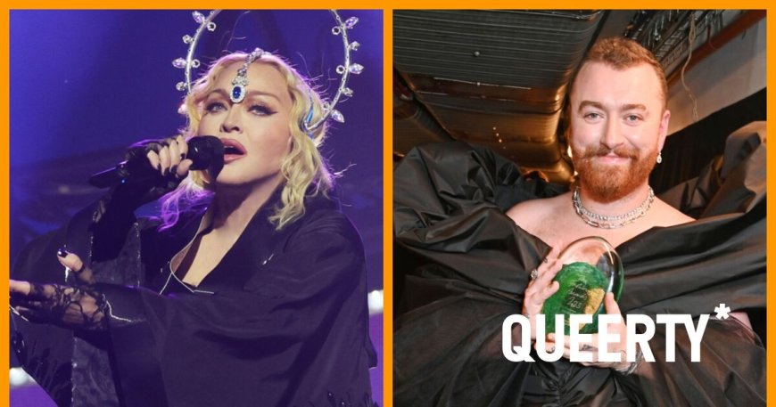 Madonna and Sam Smith embattled in a voluminous black gown war & it’s getting “vulgar”