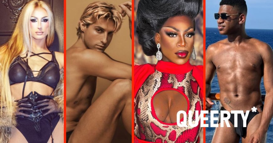 Guys are sharing their full drag versus out-of-drag pics in the latest viral trend & WOOF!