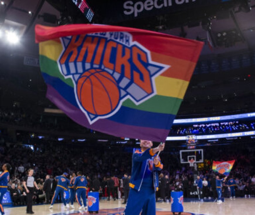 Knicks celebrate Pride at Madison Square Garden