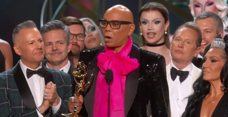 RuPaul Blasts Anti-Drag Laws In Emmy Win Speech