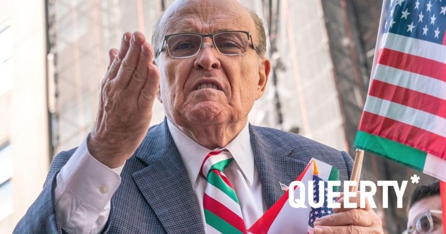 Rudy Giuliani blames one man for all his legal woes… but it’s not himself