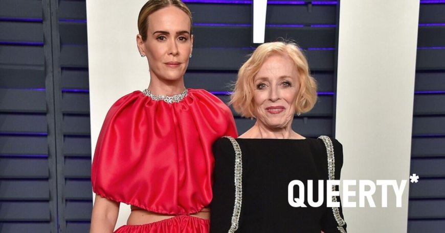 See Sarah Paulson’s adorbs birthday video for partner Holland Taylor