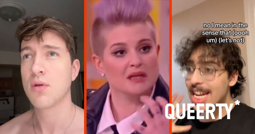 Gay TikTok hops on viral “Oh, that’s not” trend, inspired by cringey Kelly Osbourne moment on ‘The View’
