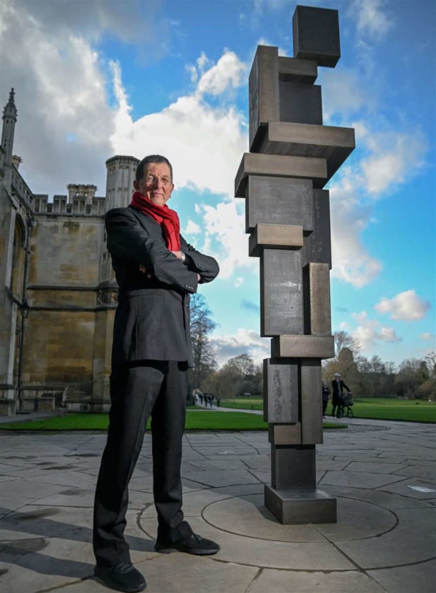 Turing sculpture strands tall at King’s College for Cambridge ‘homecoming’
