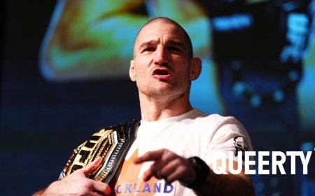 UFC homophobe Sean Strickland too chicken to look gay champion in the face after anti-LGBTQ tirade