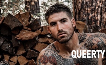 Meet Thor, the hunky tatted up lumberjack who’s going viral for splitting wood
