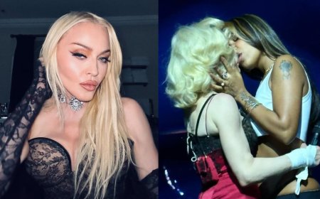 Behind Madonna’s Recent On-Stage Kiss