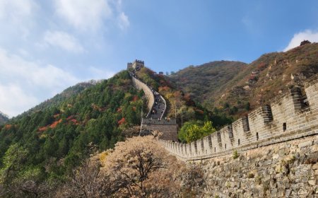 The Great Wall of China from Beijing