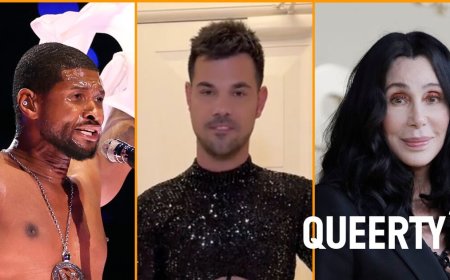Usher quenches the gay thirst, Taylor Lautner’s drag debut & Cher’s rock revenge